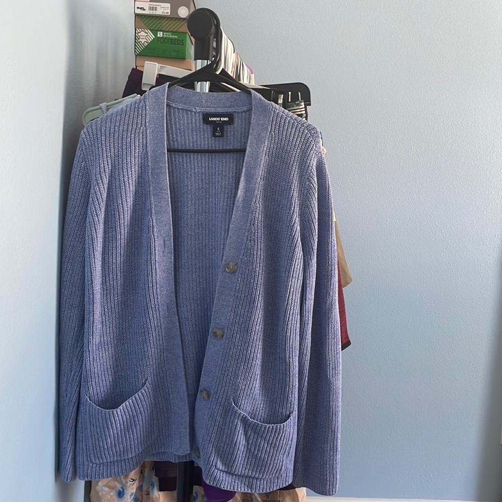 Land’s End cardigan
